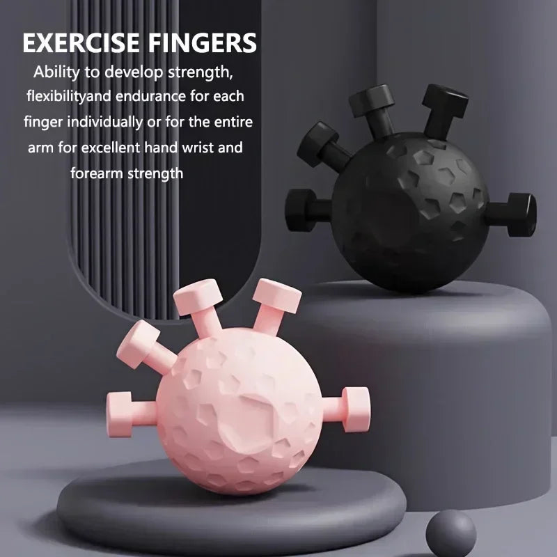 Hand Exercise Balls Sphere Finger Exerciser Ball Grip Strength Trainer Hand Grips Portable Grip Exerciser Forearm Grip Workout
